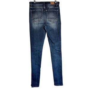 BKE Parker Womens 29x35 Tall Universal Fit HighRise Skinny Jeans Dark Wash Denim